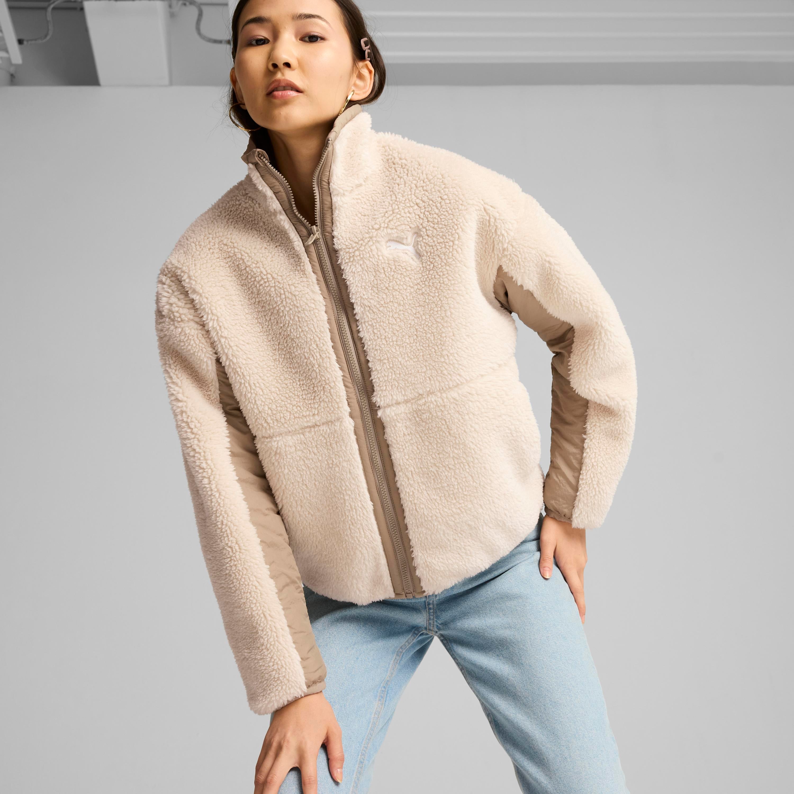 Puma Reversible Sherpa Jacket Kadın Ceket