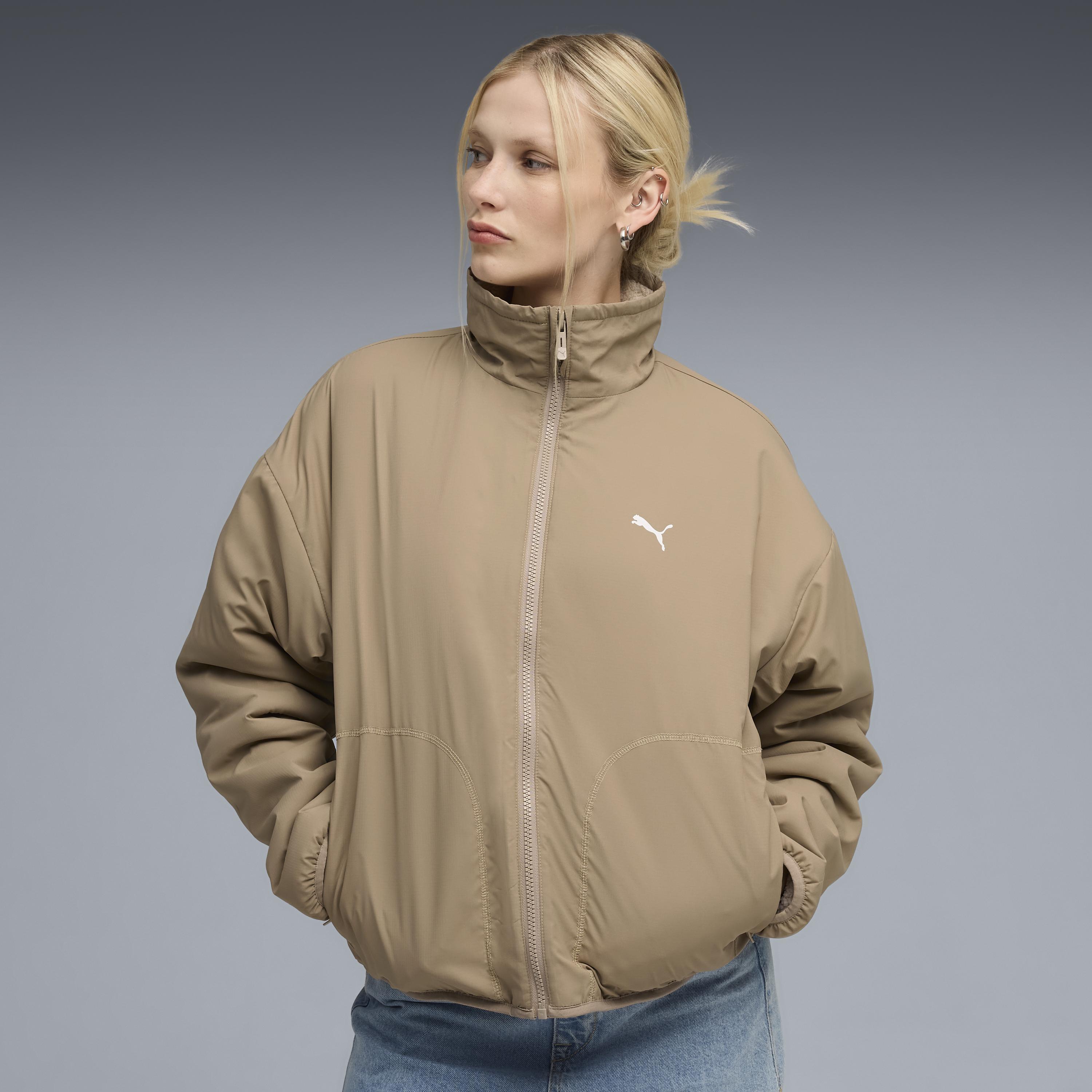 Puma Reversible Sherpa Jacket Kadın Yetişkin Ceket