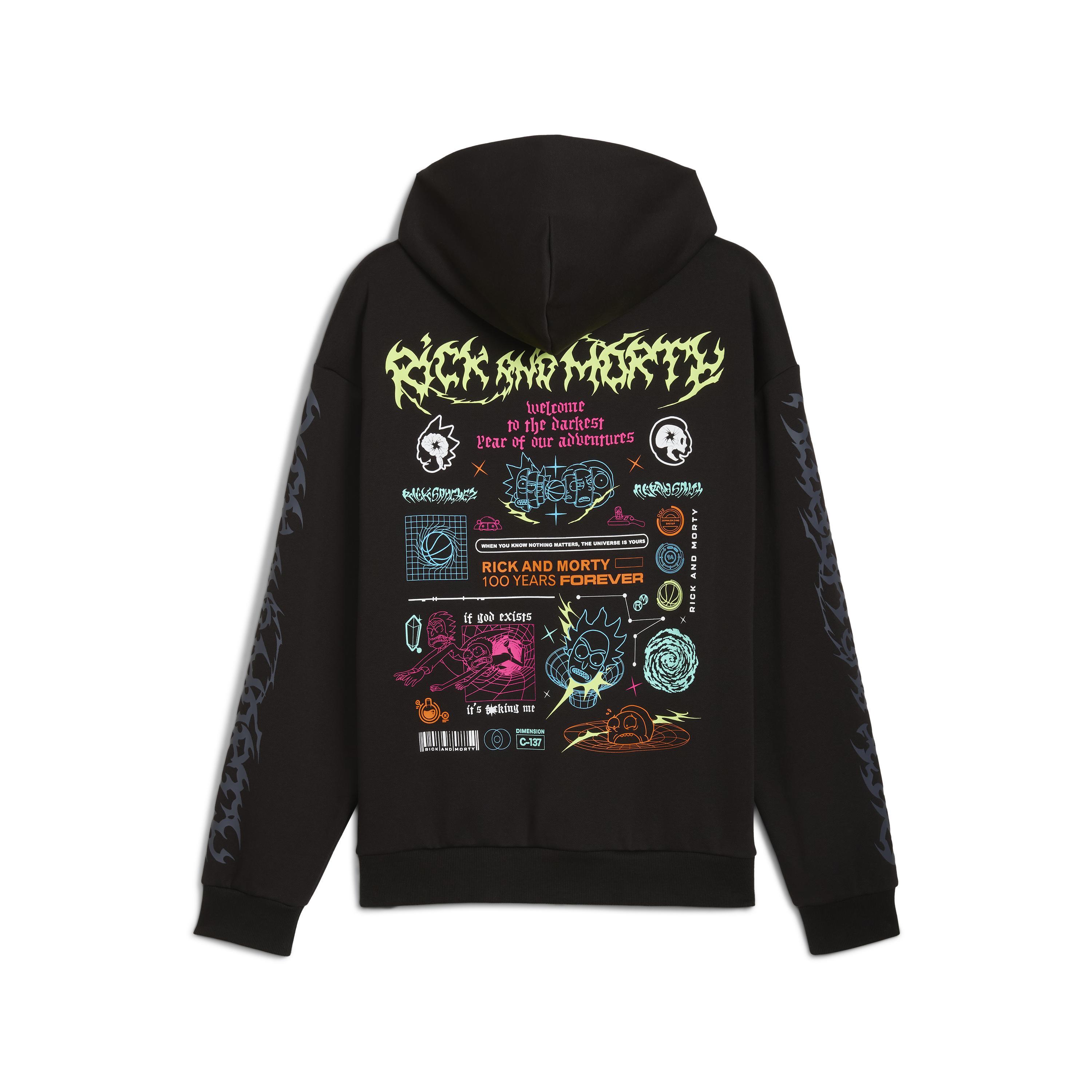 Puma Rick And Morty Hoodie Erkek Yetişkin Sweatshirt