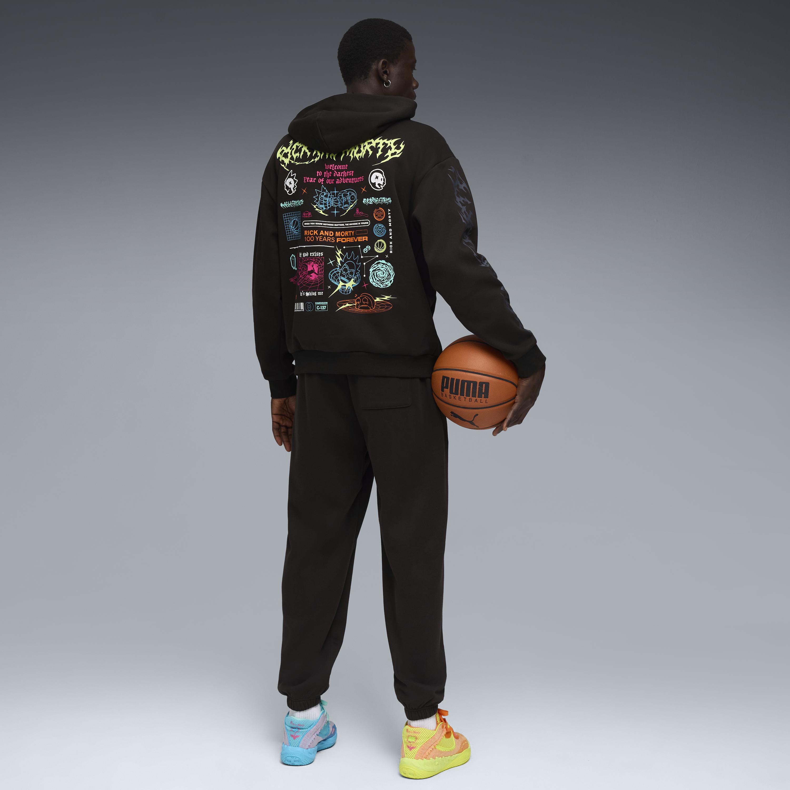 Puma Rick And Morty Hoodie Erkek Yetişkin Sweatshirt