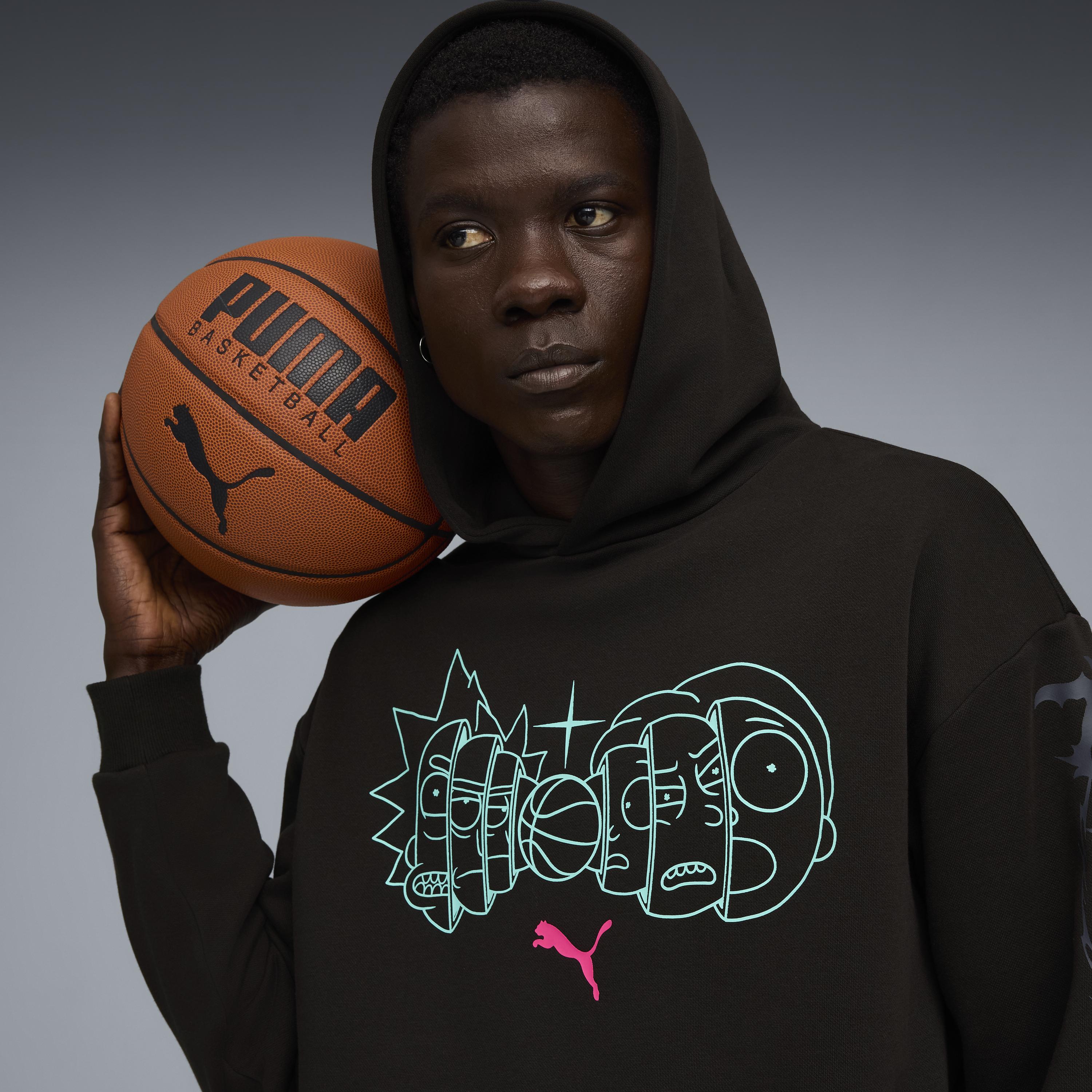 Puma Rick And Morty Hoodie Erkek Yetişkin Sweatshirt