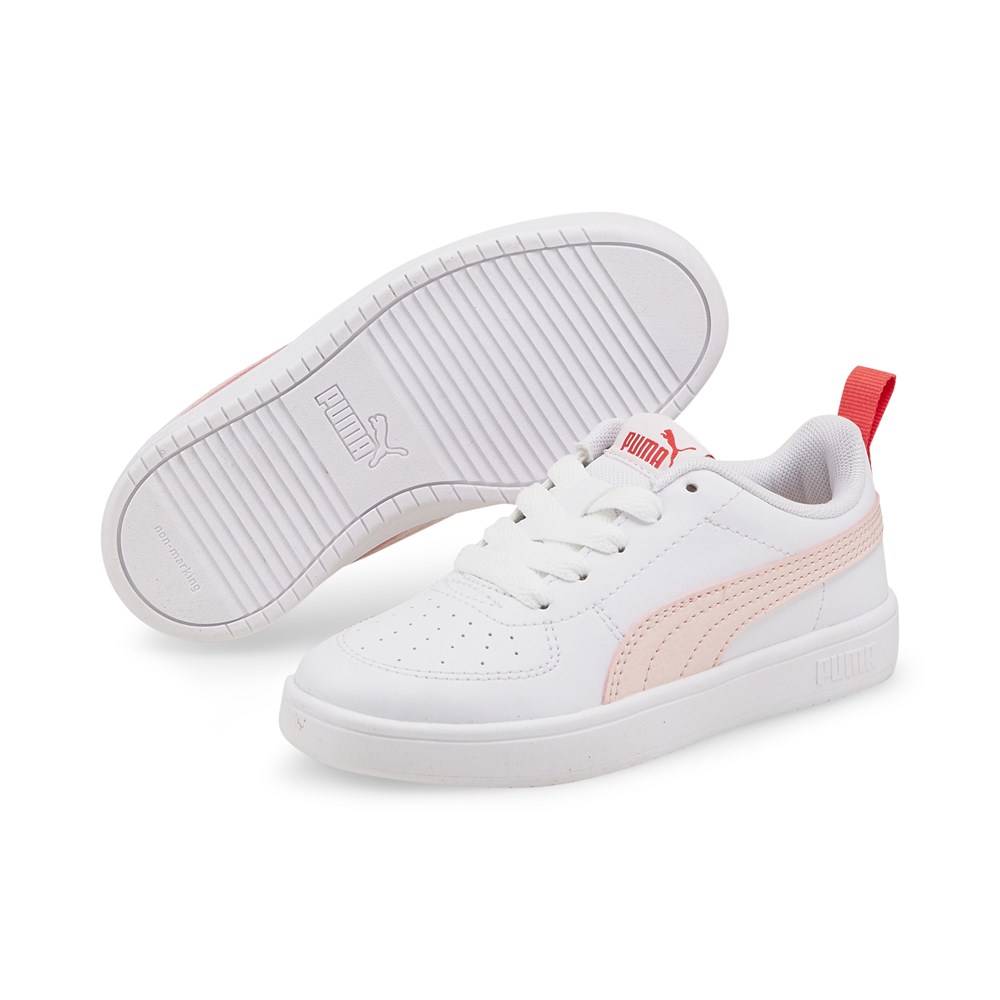 Puma Rickie Ps Çocuk Beyaz Günlük Spor Ayakkabı - 384313-06