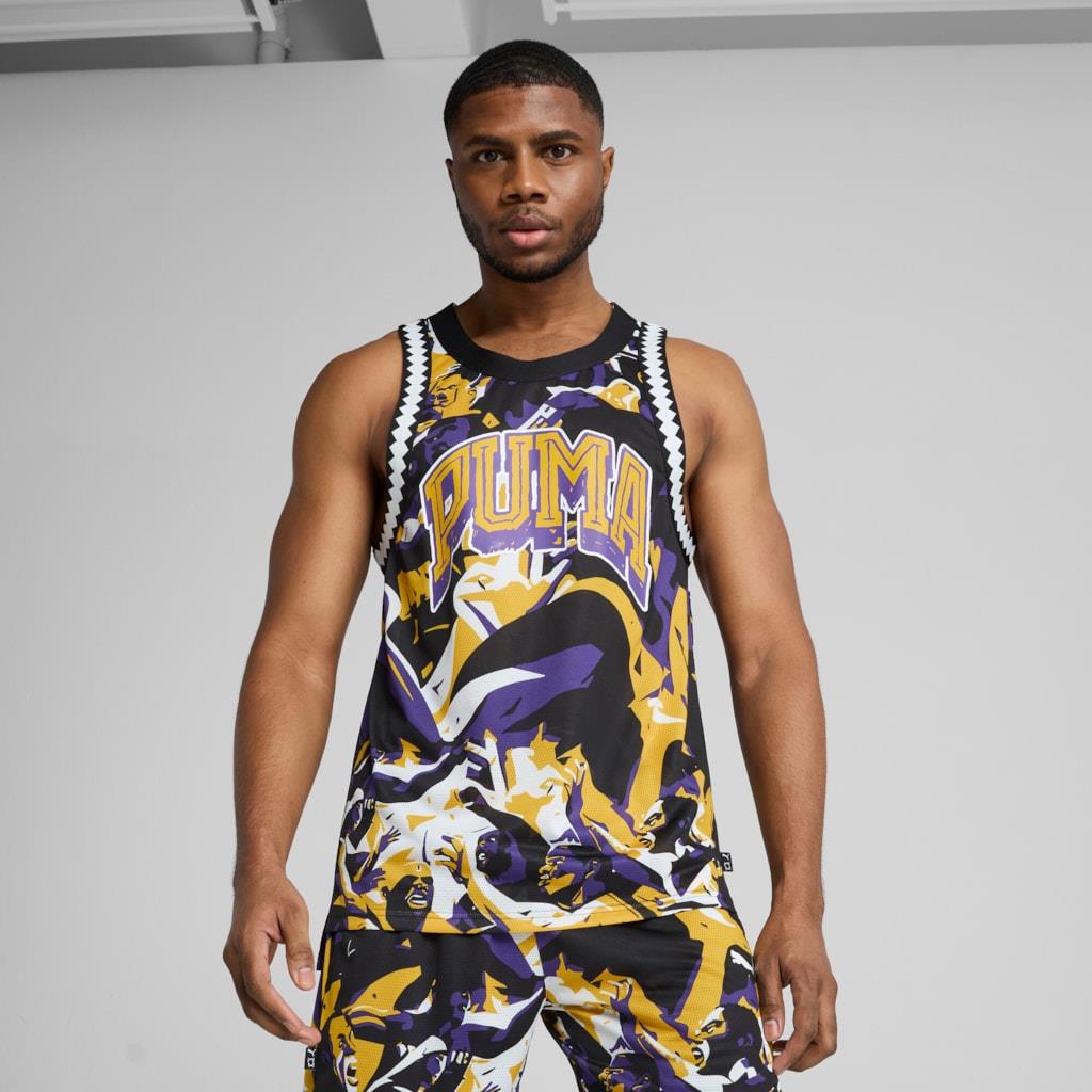 Puma Rival Rage AOP Mesh Tank Erkek Atlet