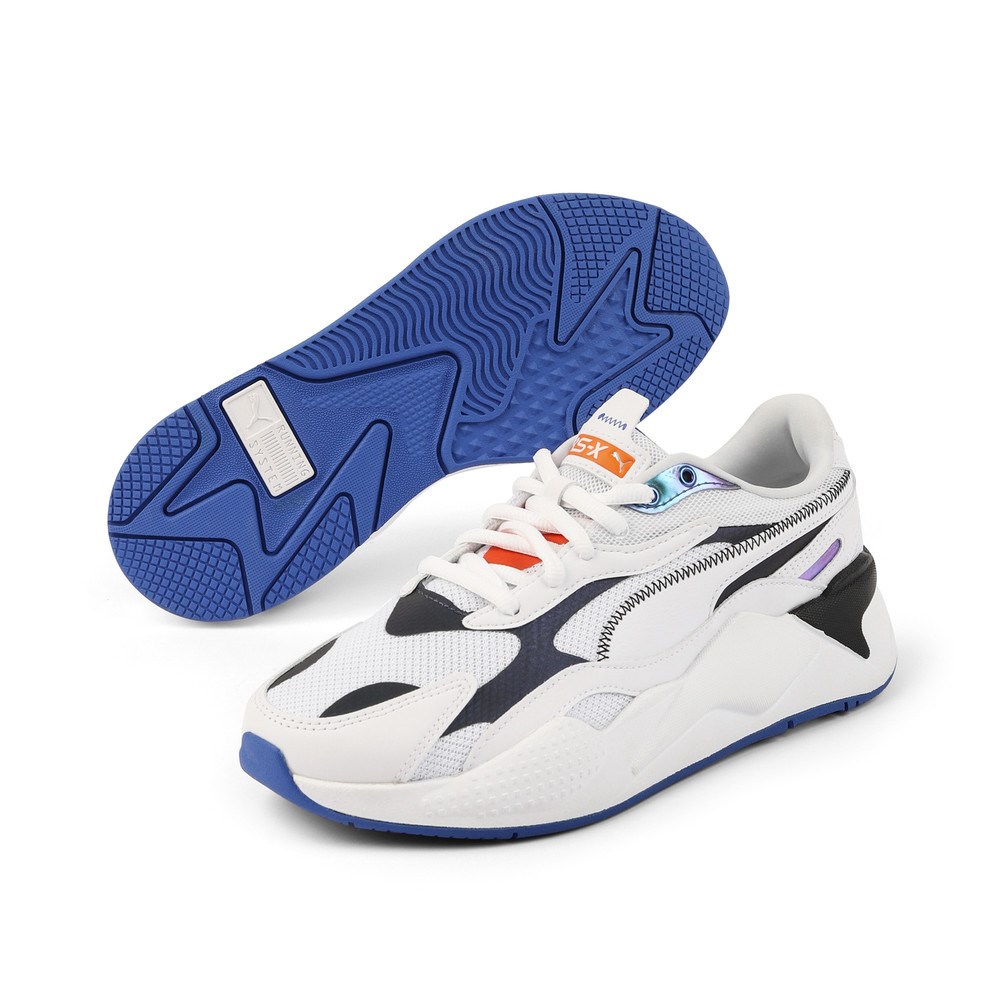 Puma Rs-X³ Prismatic Unisex Beyaz Günlük Ayakkabı - 37438901