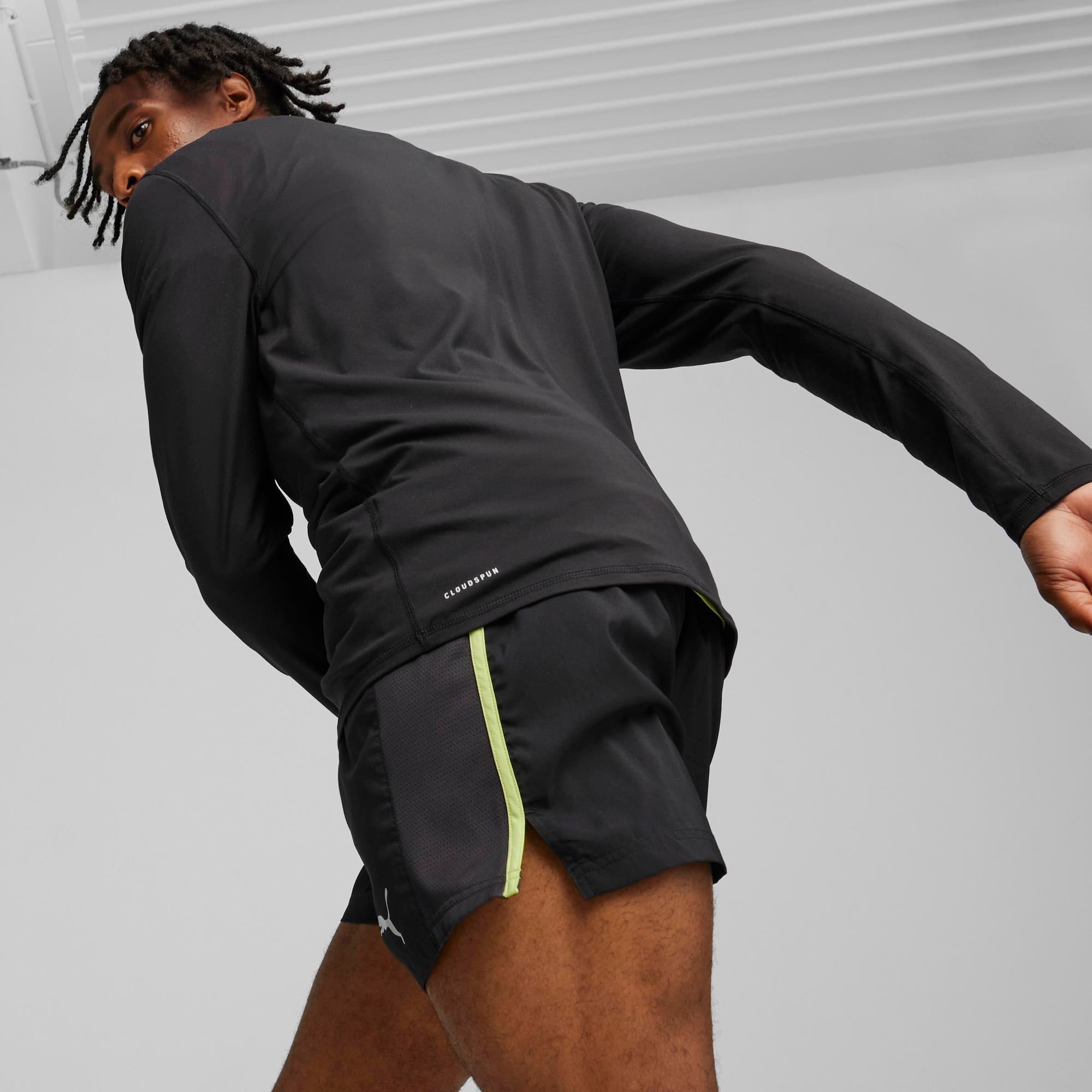 Puma Run Cloudspun 1/4 Zip Erkek Sweatshirt