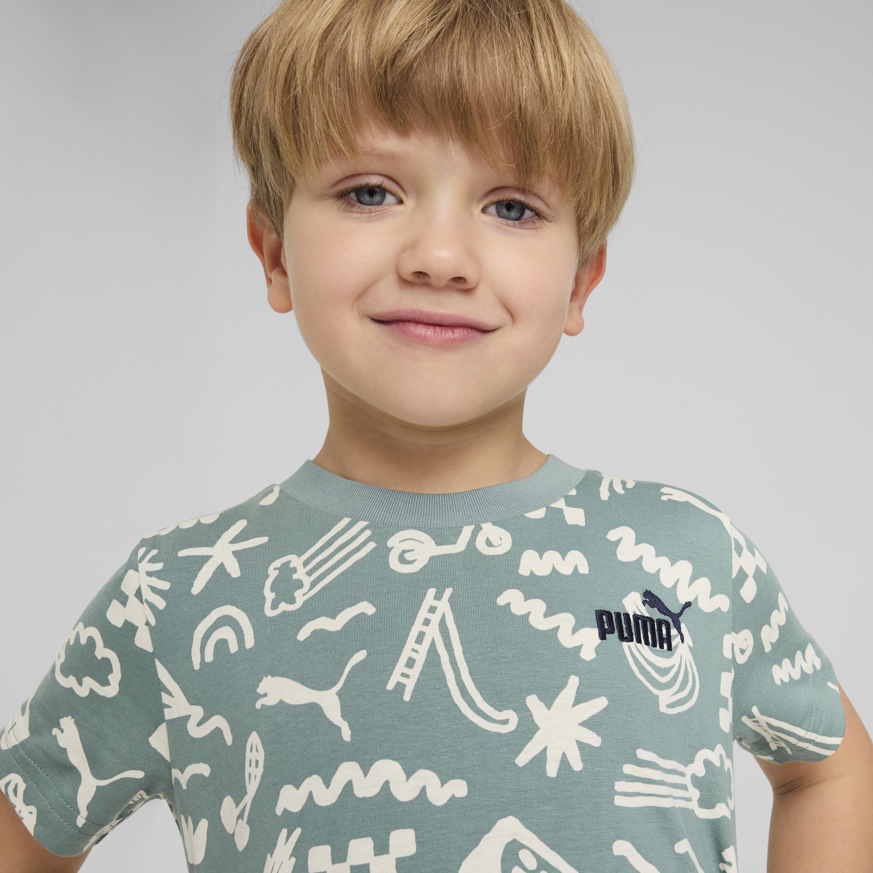 Puma Sandy Adventures Aop Tee Çocuk Tişört