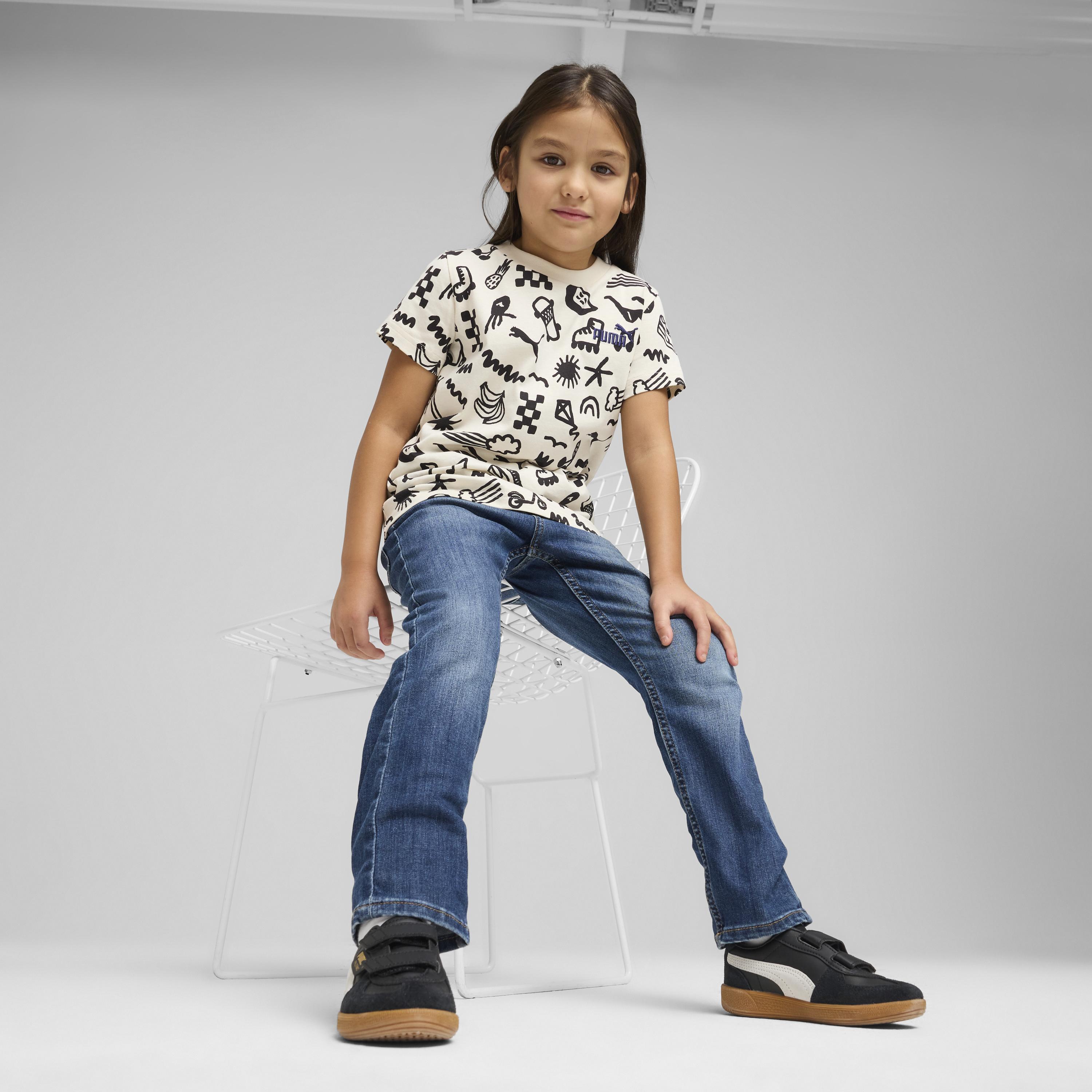 Puma Sandy Adventures Aop Tee Çocuk Tişört