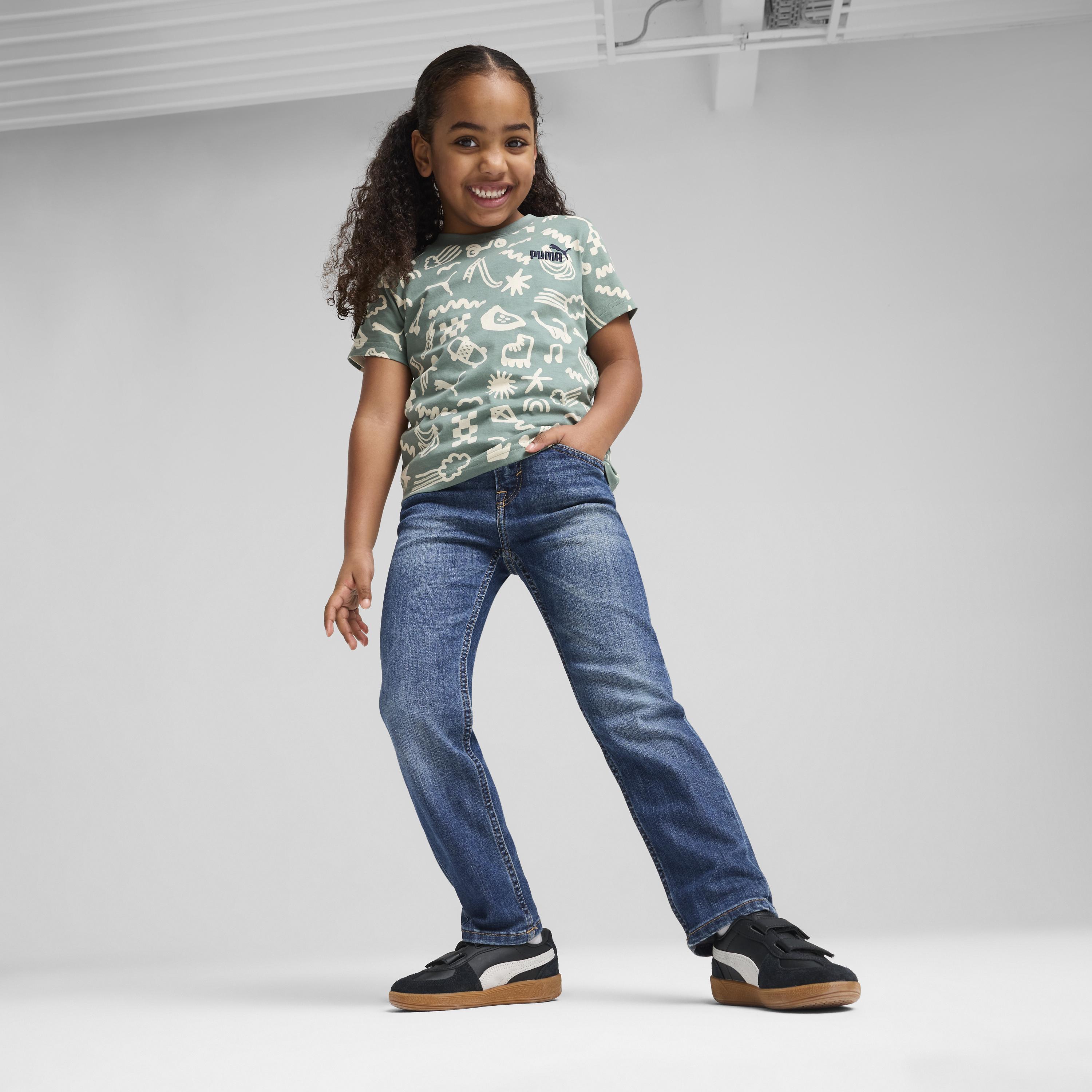 Puma Sandy Adventures Aop Tee Çocuk Tişört