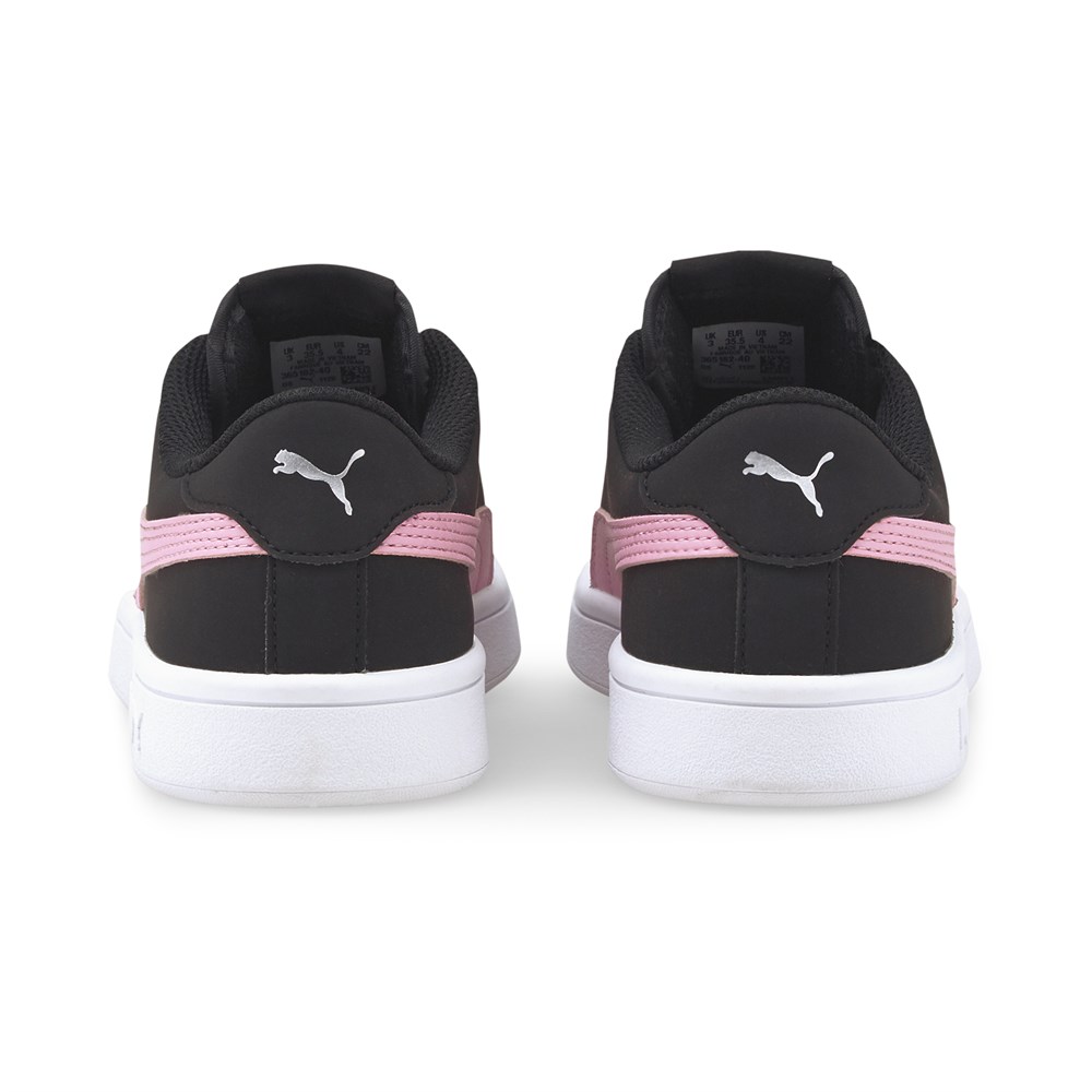 Puma Smash V2 Buck Jr Çocuk Siyah Günlük Spor Ayakkabı - 365182-40