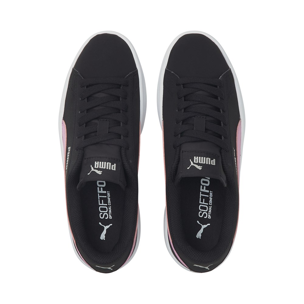 Puma Smash V2 Buck Jr Çocuk Siyah Günlük Spor Ayakkabı - 365182-40
