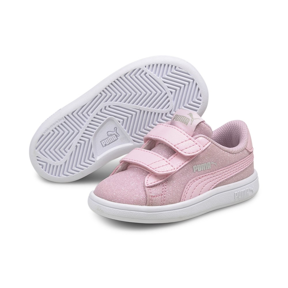 Puma Smash v2 Glitz Glam V Inf Çocuk Günlük Ayakkabı - 36738021