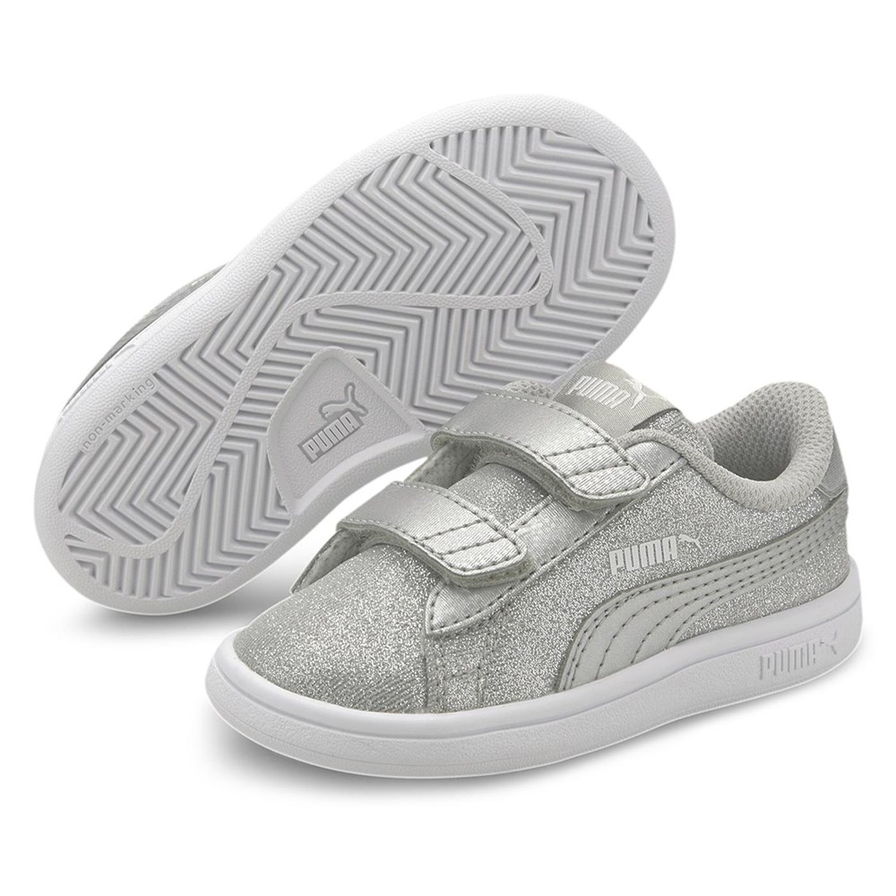 Puma Smash V2 Glitz Glam V Inf Çocuk Günlük Ayakkabı - 36738020