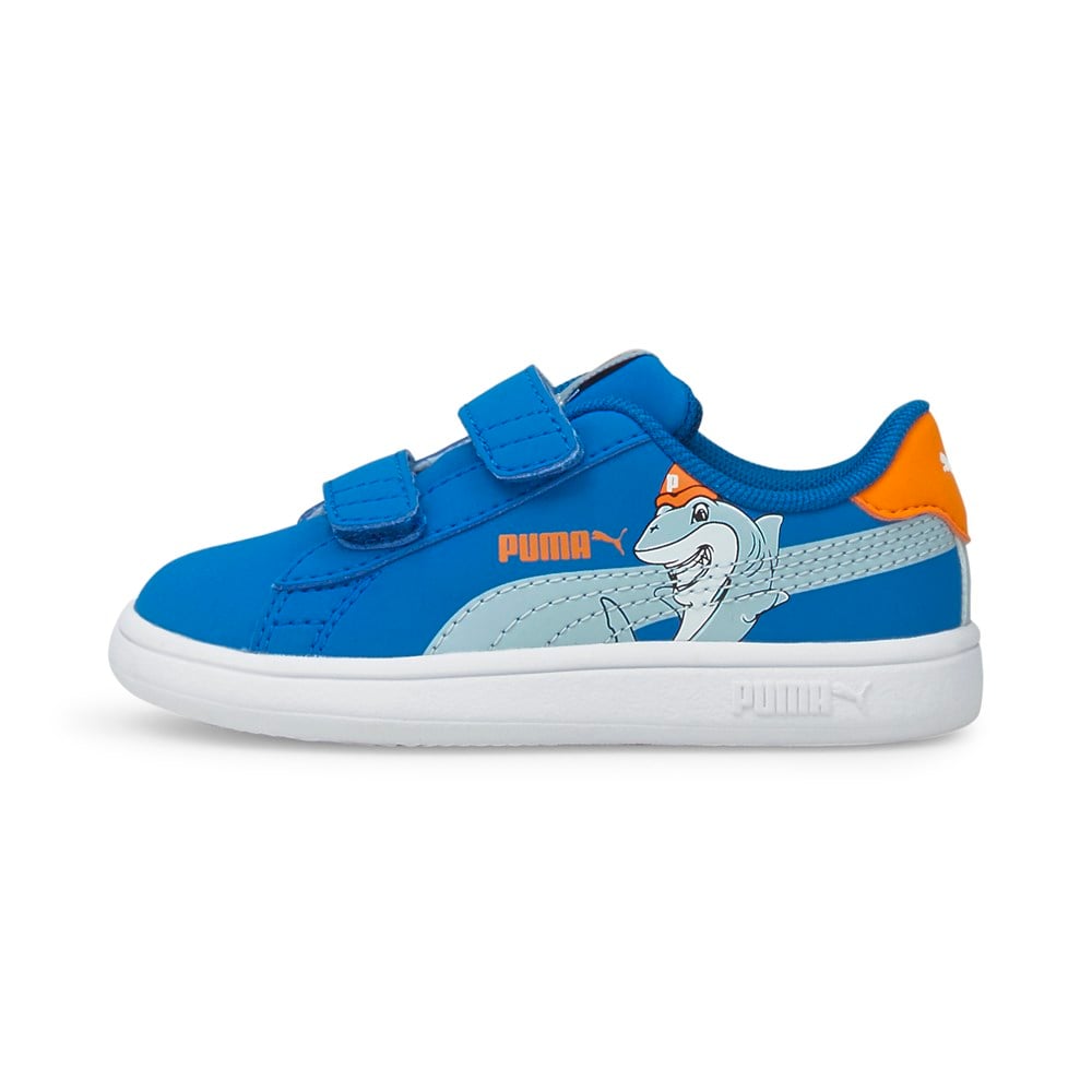 Puma Smash V2 Lil Bebek Mavi Günlük Ayakkabı - 38090501