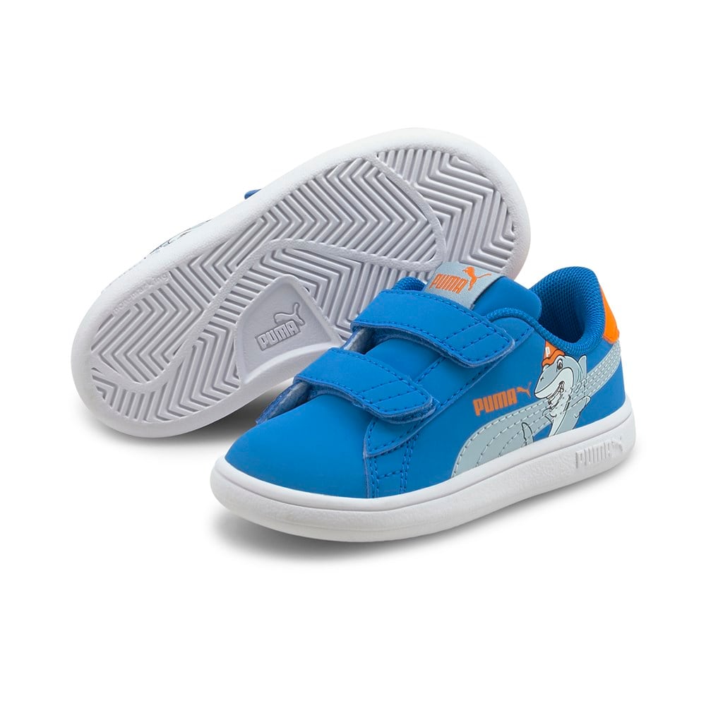 Puma Smash V2 Lil Bebek Mavi Günlük Ayakkabı - 38090501