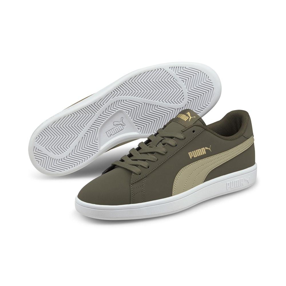 Puma Smash V2 Unisex Yeşil Günlük Spor Ayakkabı - 365160-47