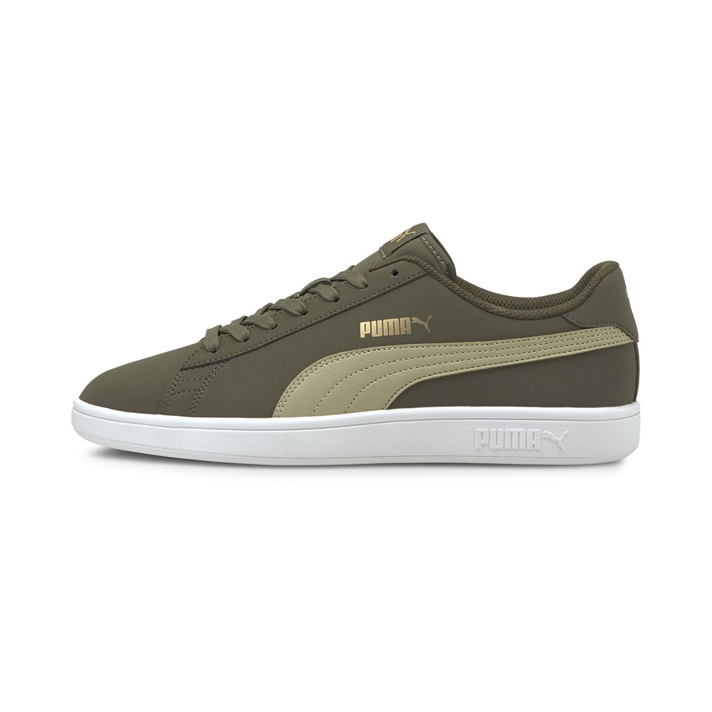 Puma Smash V2 Unisex Yeşil Günlük Spor Ayakkabı - 365160-47