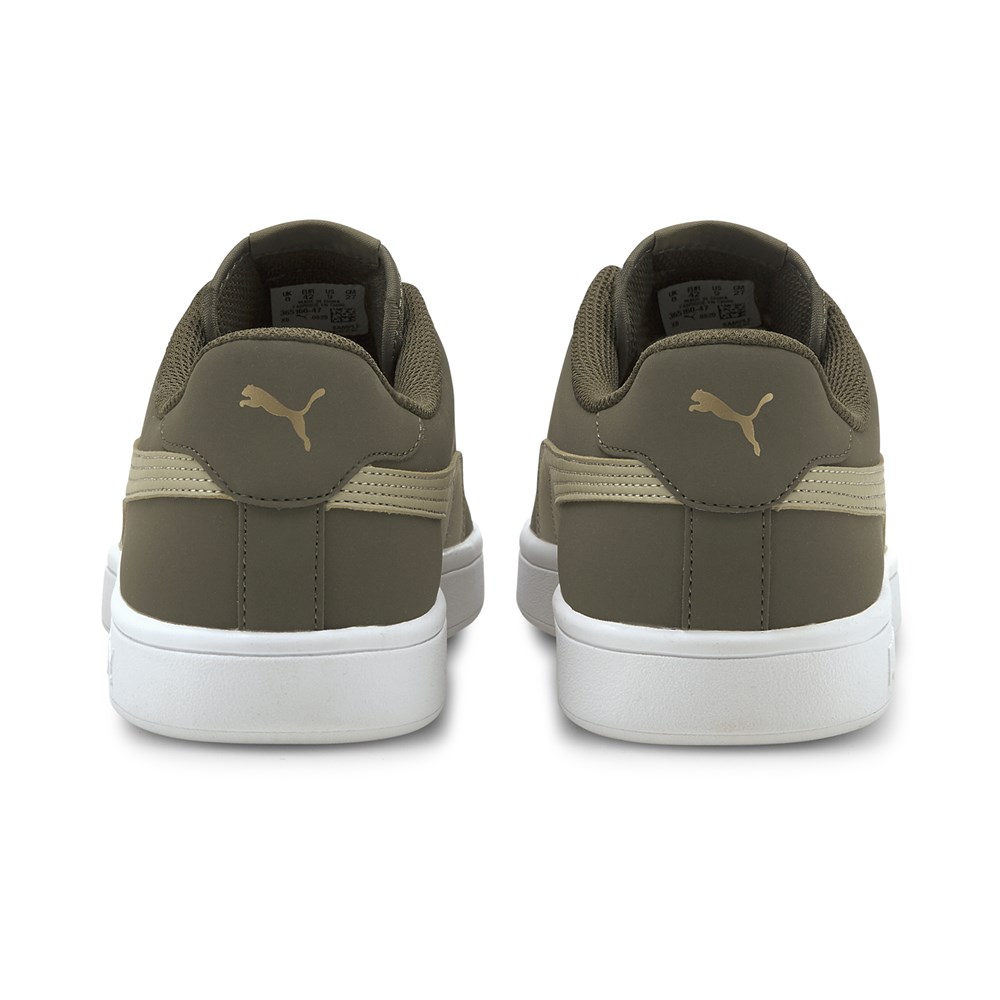 Puma Smash V2 Unisex Yeşil Günlük Spor Ayakkabı - 365160-47