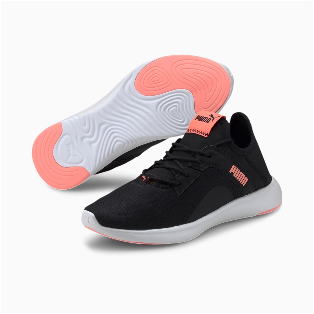 Puma Softride Vital Femme Shimmer Wn S Kadın Siyah Günlük Ayakkabı - 19370902