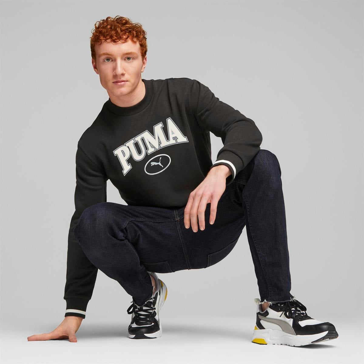 Puma Squad Crew Tr Erkek Sweatshirt