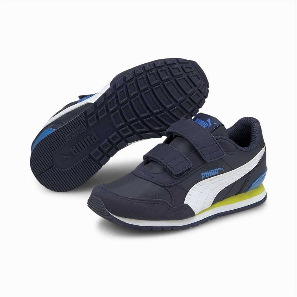 Puma ST Runner v2 NL V PS Çocuk Lacivert Günlük Ayakkabı - 36529435