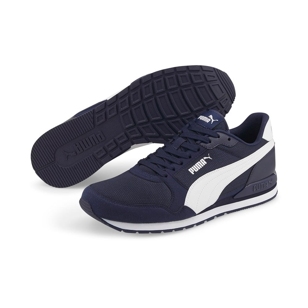 Puma St Runner V3 Mesh Erkek Lacivert Günlük Spor Ayakkabı - 384640-02
