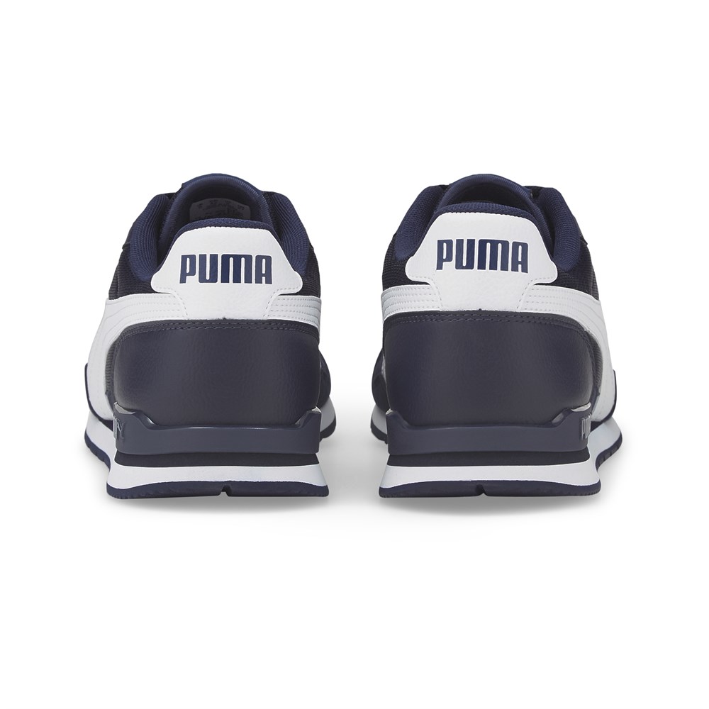 Puma St Runner V3 Mesh Erkek Lacivert Günlük Spor Ayakkabı - 384640-02