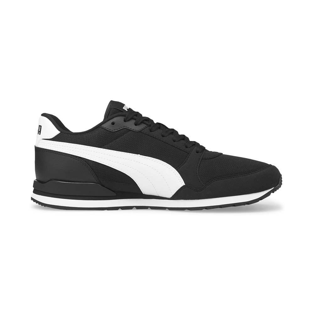 Puma St Runner V3 Mesh Erkek Siyah Günlük Spor Ayakkabı - 384640-01
