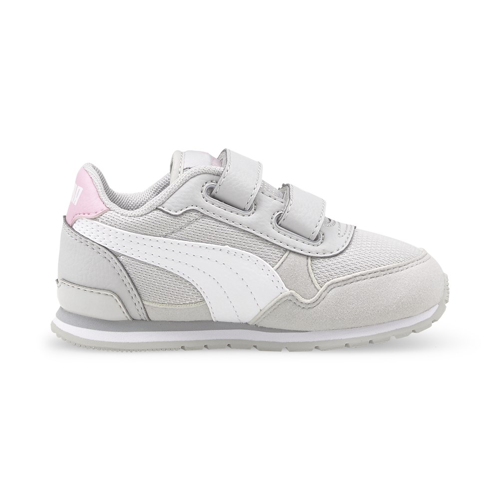 Puma St Runner V3 Mesh V Inf Çocuk Gri Günlük Spor Ayakkabı - 385512-03