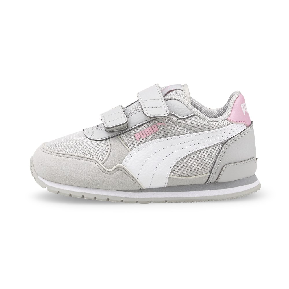 Puma St Runner V3 Mesh V Inf Çocuk Gri Günlük Spor Ayakkabı - 385512-03