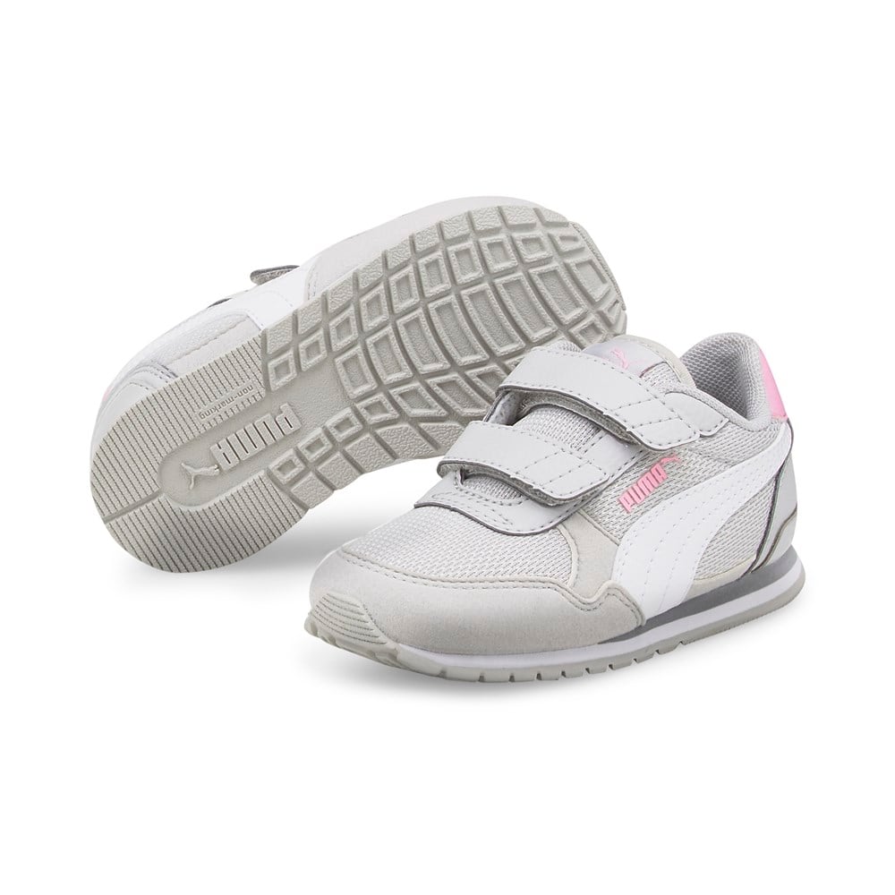 Puma St Runner V3 Mesh V Inf Çocuk Gri Günlük Spor Ayakkabı - 385512-03
