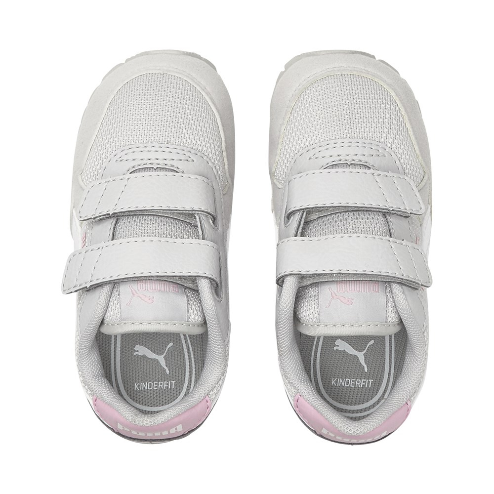 Puma St Runner V3 Mesh V Inf Çocuk Gri Günlük Spor Ayakkabı - 385512-03