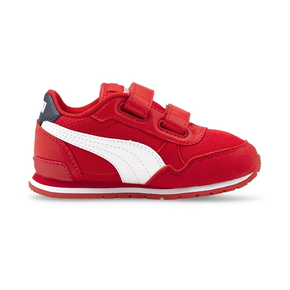 Puma St Runner V3 Mesh V Inf Çocuk Kırmızı Günlük Spor Ayakkabı - 385512-04