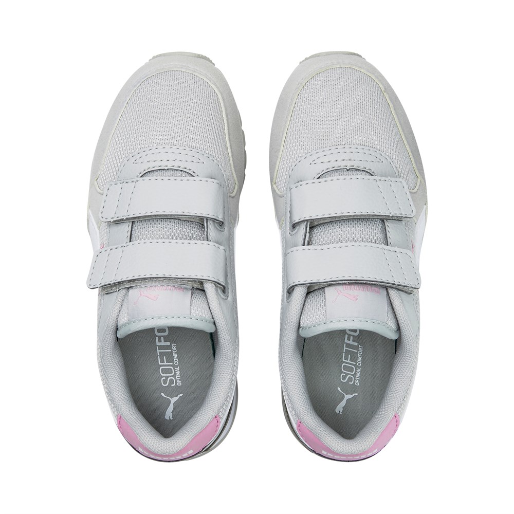 Puma St Runner V3 Mesh V Ps Çocuk Gri Günlük Spor Ayakkabı - 385511-03