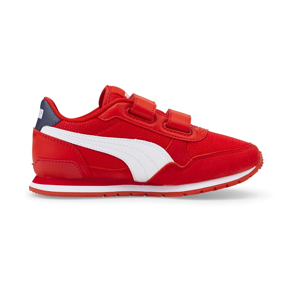 Puma St Runner V3 Mesh V Ps Çocuk Kırmızı Günlük Spor Ayakkabı - 385511-04