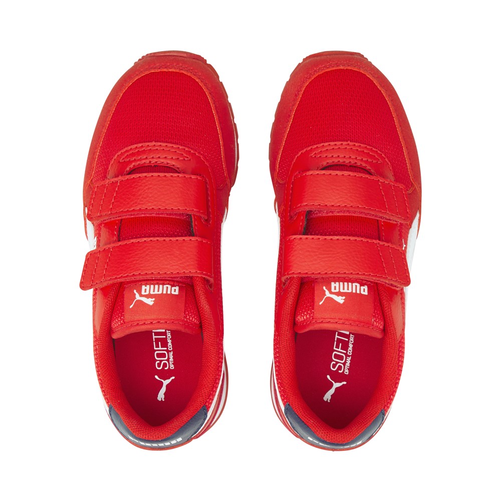 Puma St Runner V3 Mesh V Ps Çocuk Kırmızı Günlük Spor Ayakkabı - 385511-04