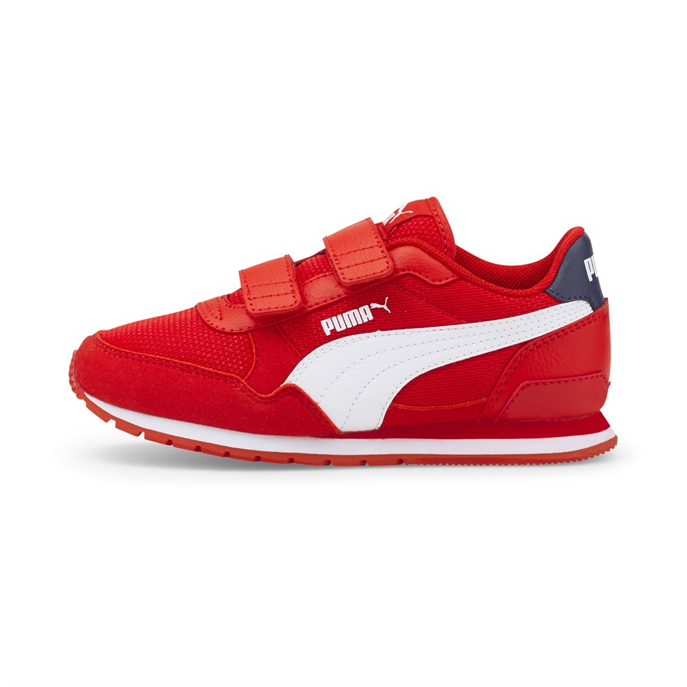 Puma St Runner V3 Mesh V Ps Çocuk Kırmızı Günlük Spor Ayakkabı - 385511-04