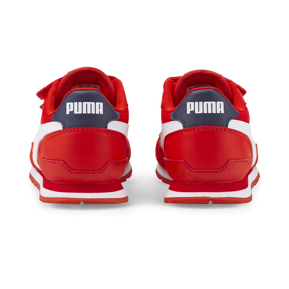 Puma St Runner V3 Mesh V Ps Çocuk Kırmızı Günlük Spor Ayakkabı - 385511-04
