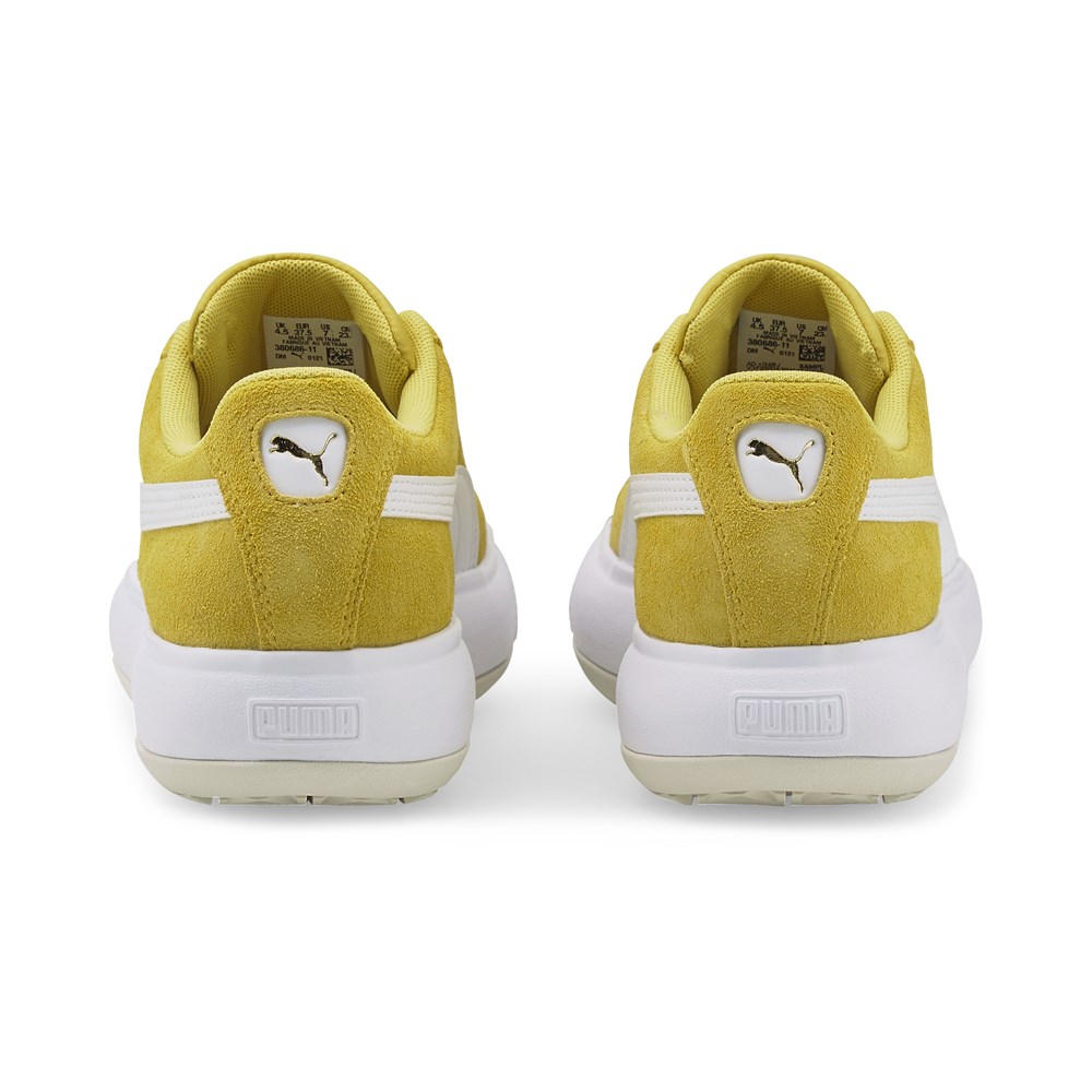 Puma Suede Mayu Kadın Sarı Günlük Spor Ayakkabı - 380686-11
