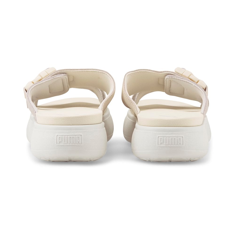 Puma Suede Mayu Sandal Wns Kadın Beyaz Günlük Sandalet - 383380-02