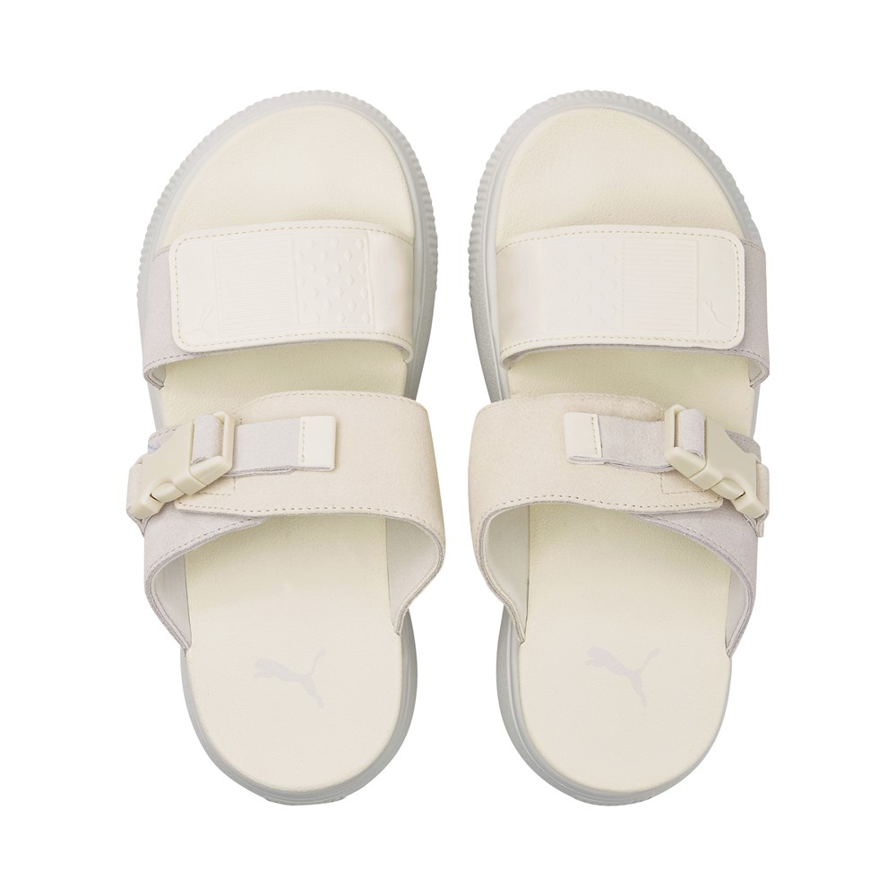 Puma Suede Mayu Sandal Wns Kadın Beyaz Günlük Sandalet - 383380-02