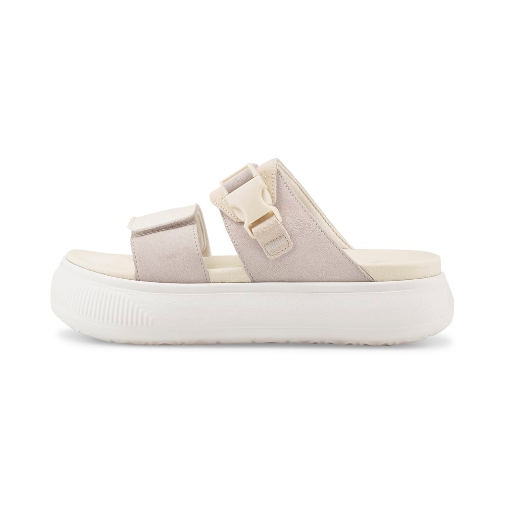 Puma Suede Mayu Sandal Wns Kadın Beyaz Günlük Sandalet - 383380-02
