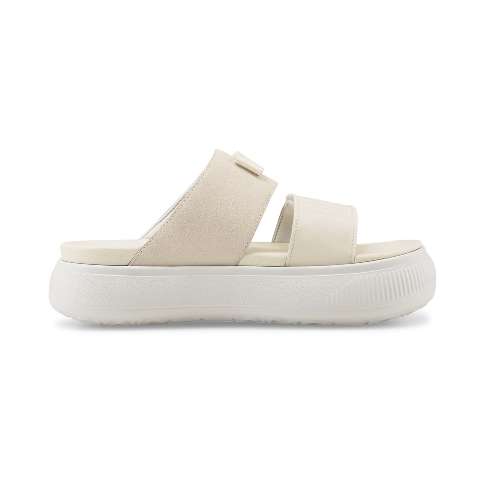 Puma Suede Mayu Sandal Wns Kadın Beyaz Günlük Sandalet - 383380-02
