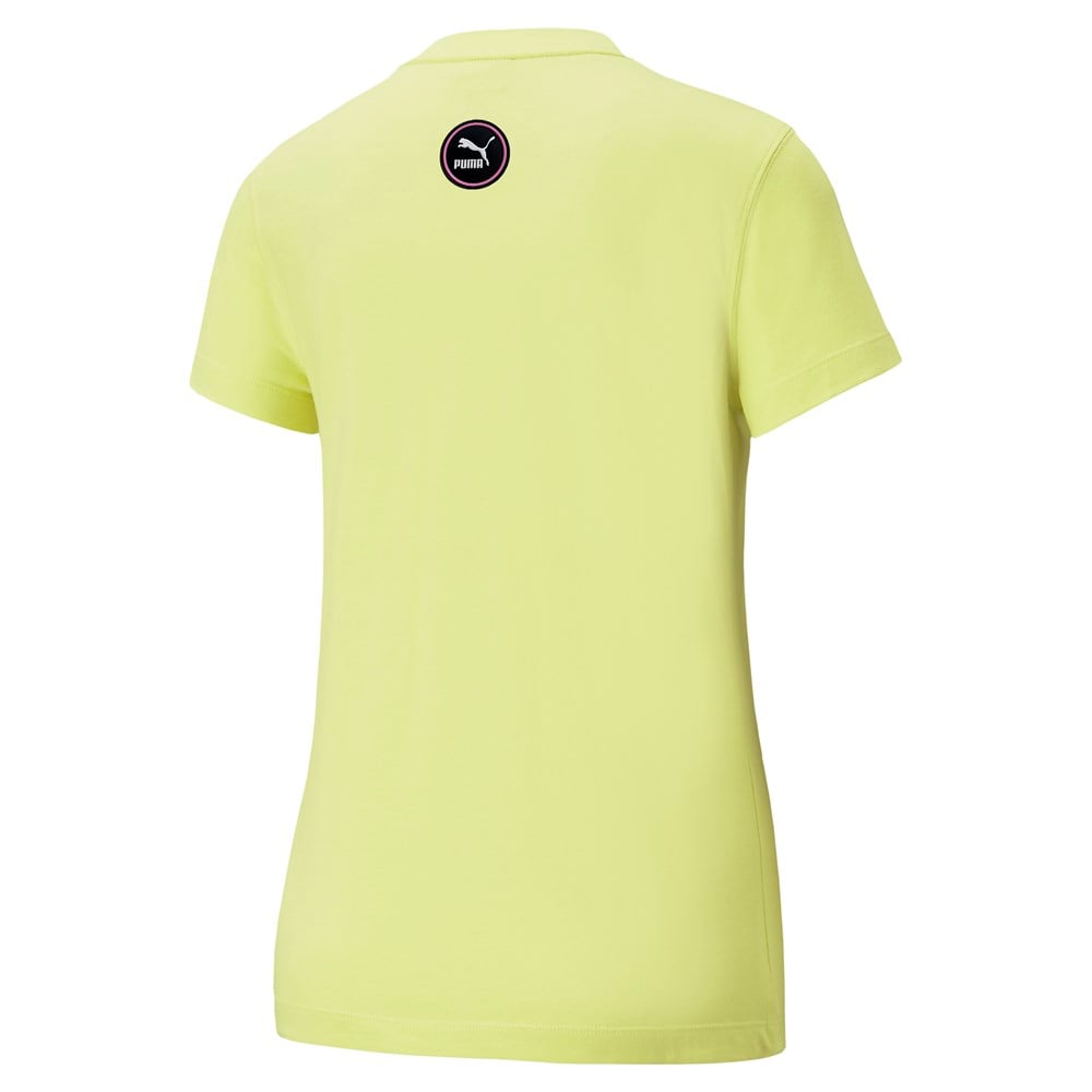 Puma Swxp Graphic Tee Kadın Sarı Günlük T-shirt - 533559-29