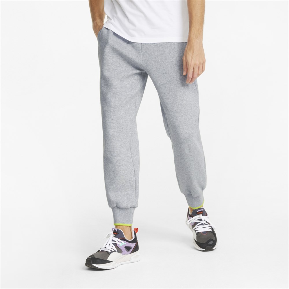 Puma Swxp Track Pants Dk Erkek Gri Günlük Eşofman Altı - 533620-04