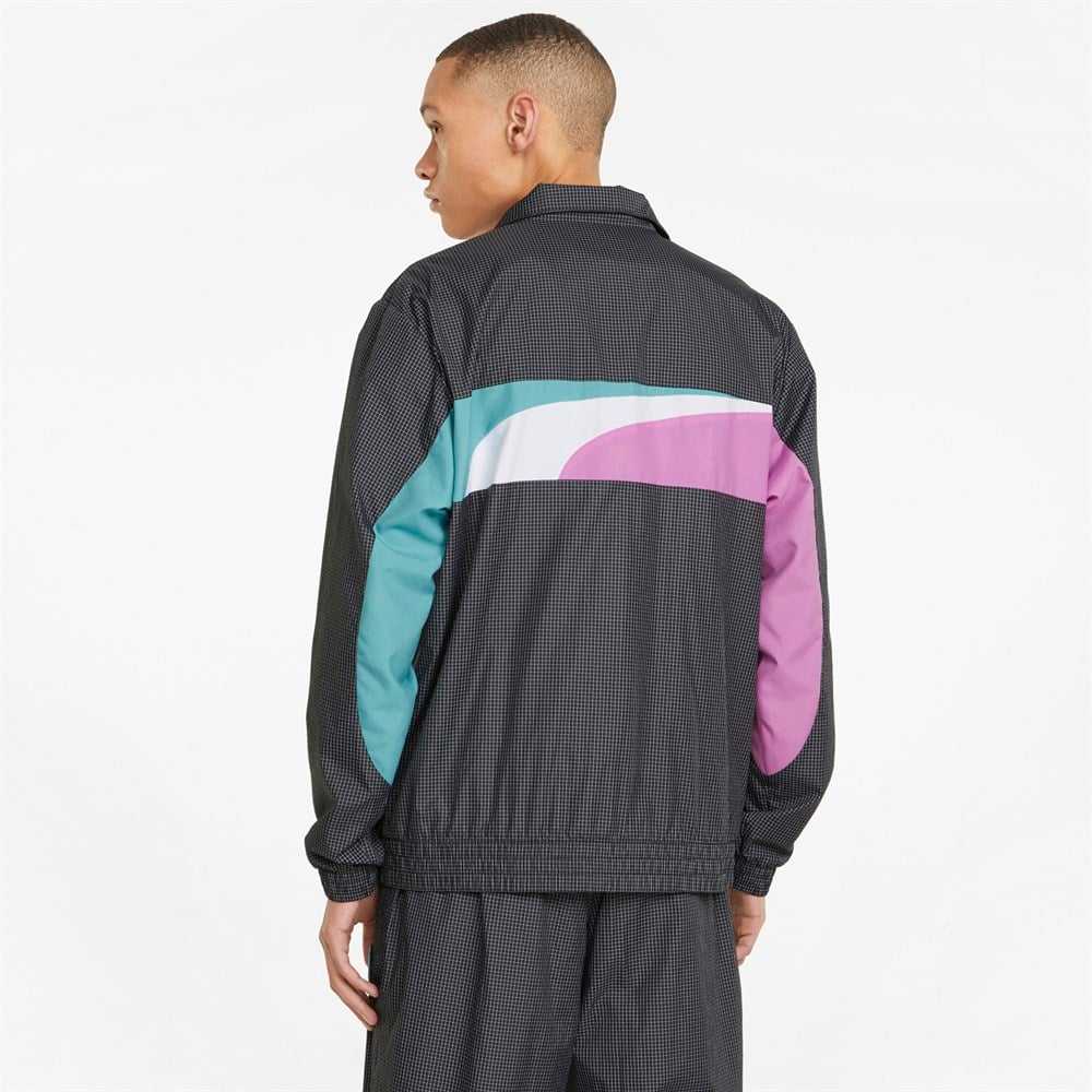 Puma Swxp Woven Jacket Erkek Siyah Günlük Ceket - 533626-01