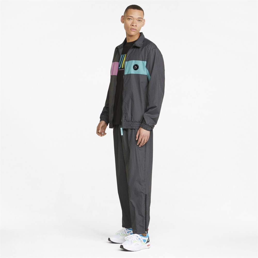 Puma Swxp Woven Jacket Erkek Siyah Günlük Ceket - 533626-01