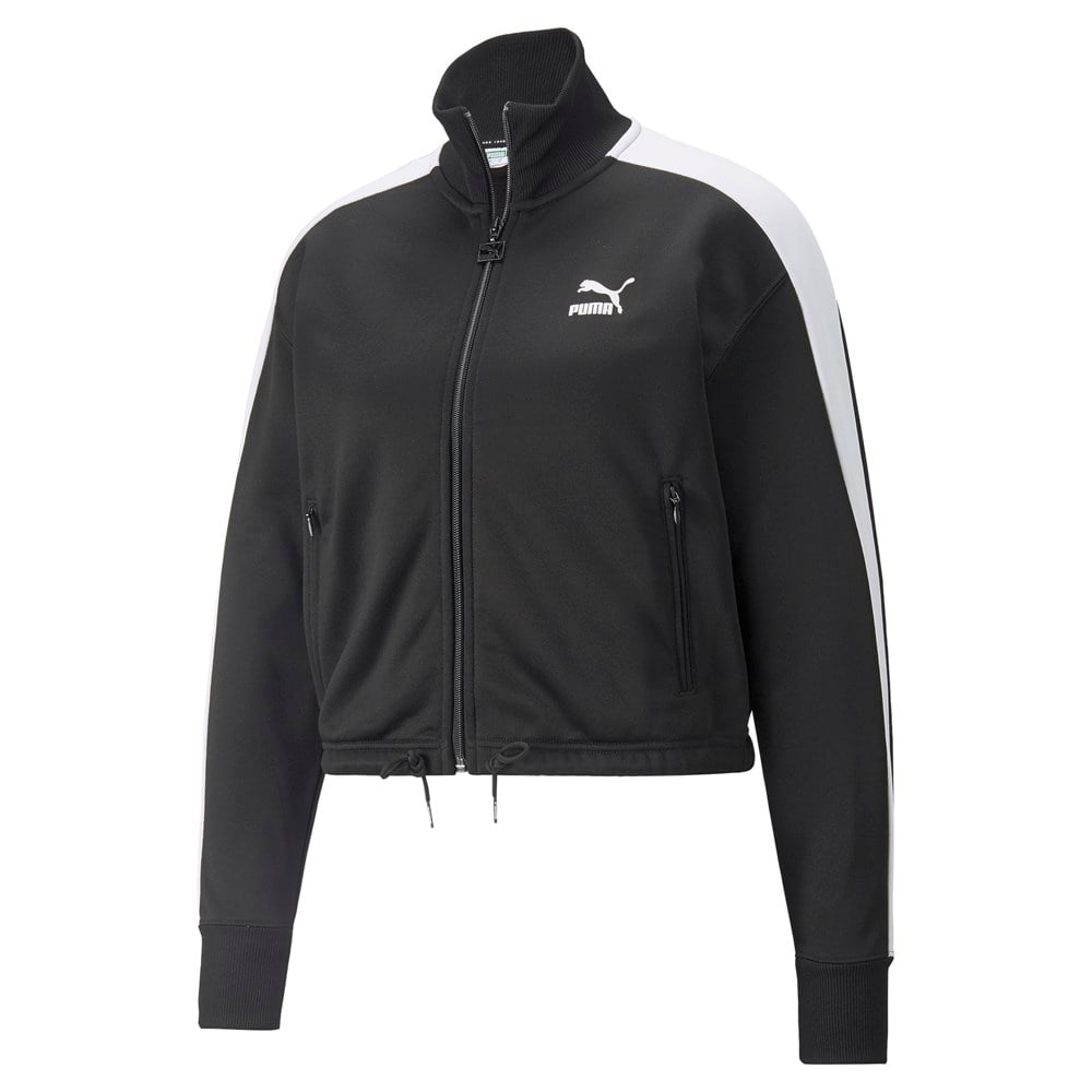 Puma T7 Crop Track Jacket Pt Kadın Siyah Günlük Ceket - 533519-01