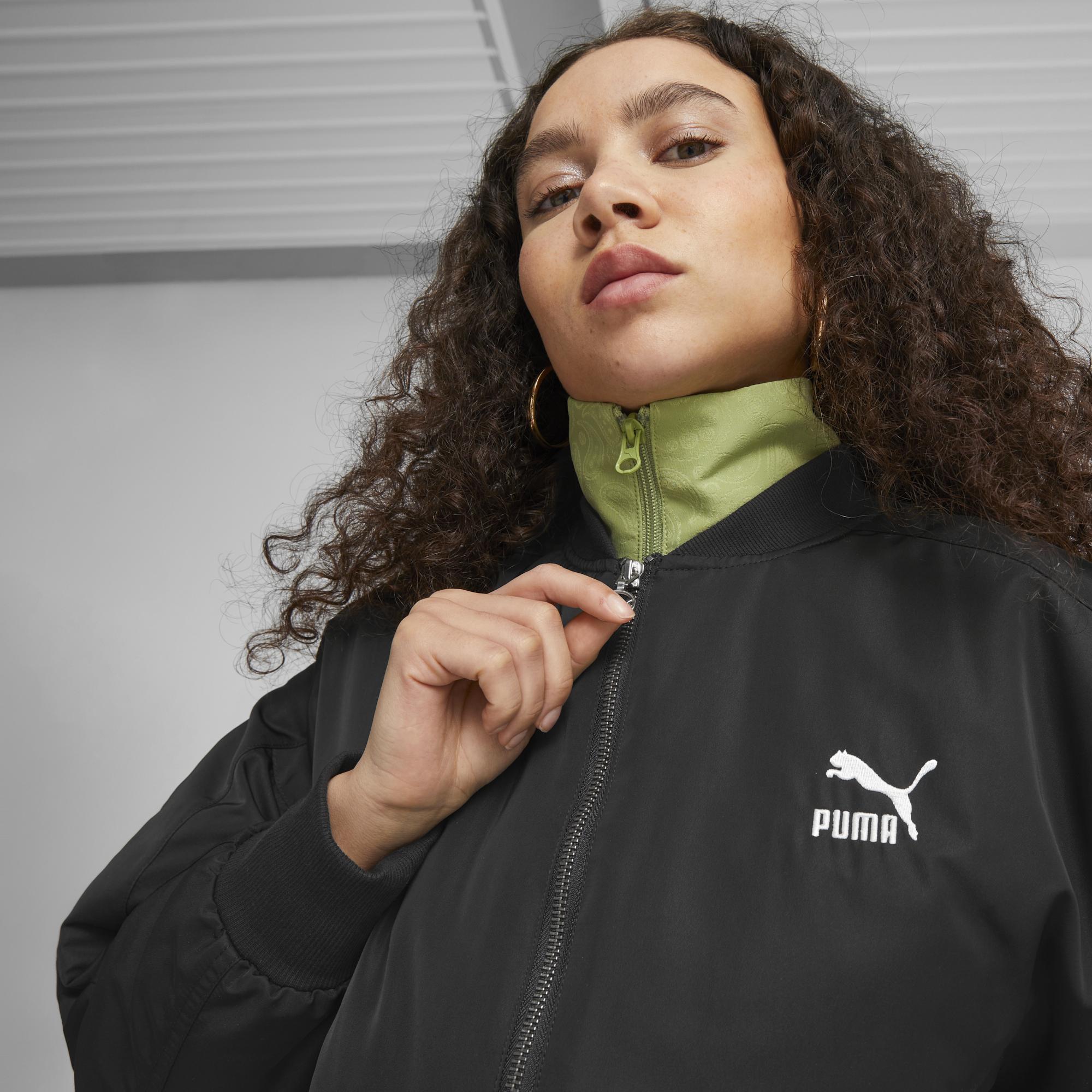 Puma T7 Shiny Bomber Jacket Kadın Ceket