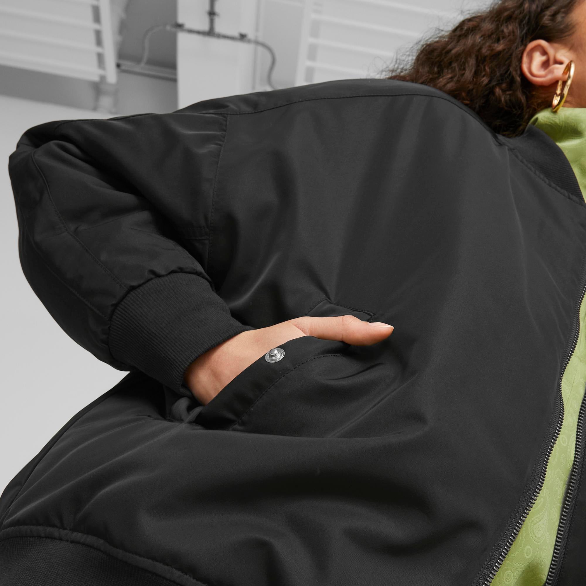 Puma T7 Shiny Bomber Jacket Kadın Ceket