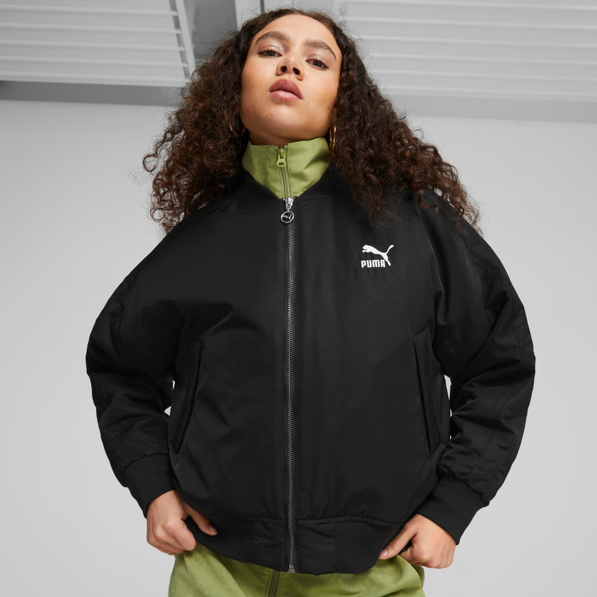 Puma T7 Shiny Bomber Jacket Kadın Ceket
